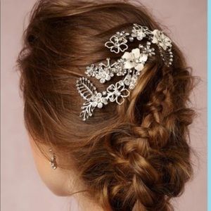 Anthropologie BHLDN Blooms en Blanc Comb
